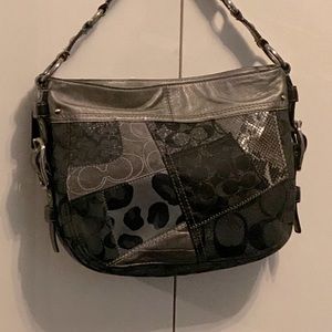 Coach patchwork handbag excellent condition